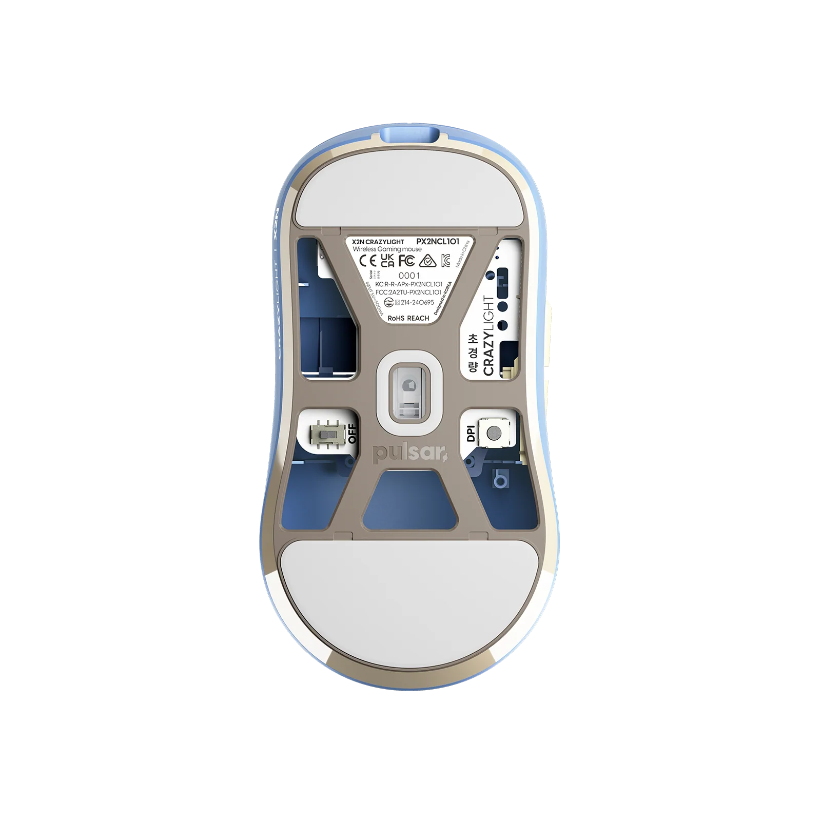 X2N CrazyLight Mini Gaming Mouse - Image 10