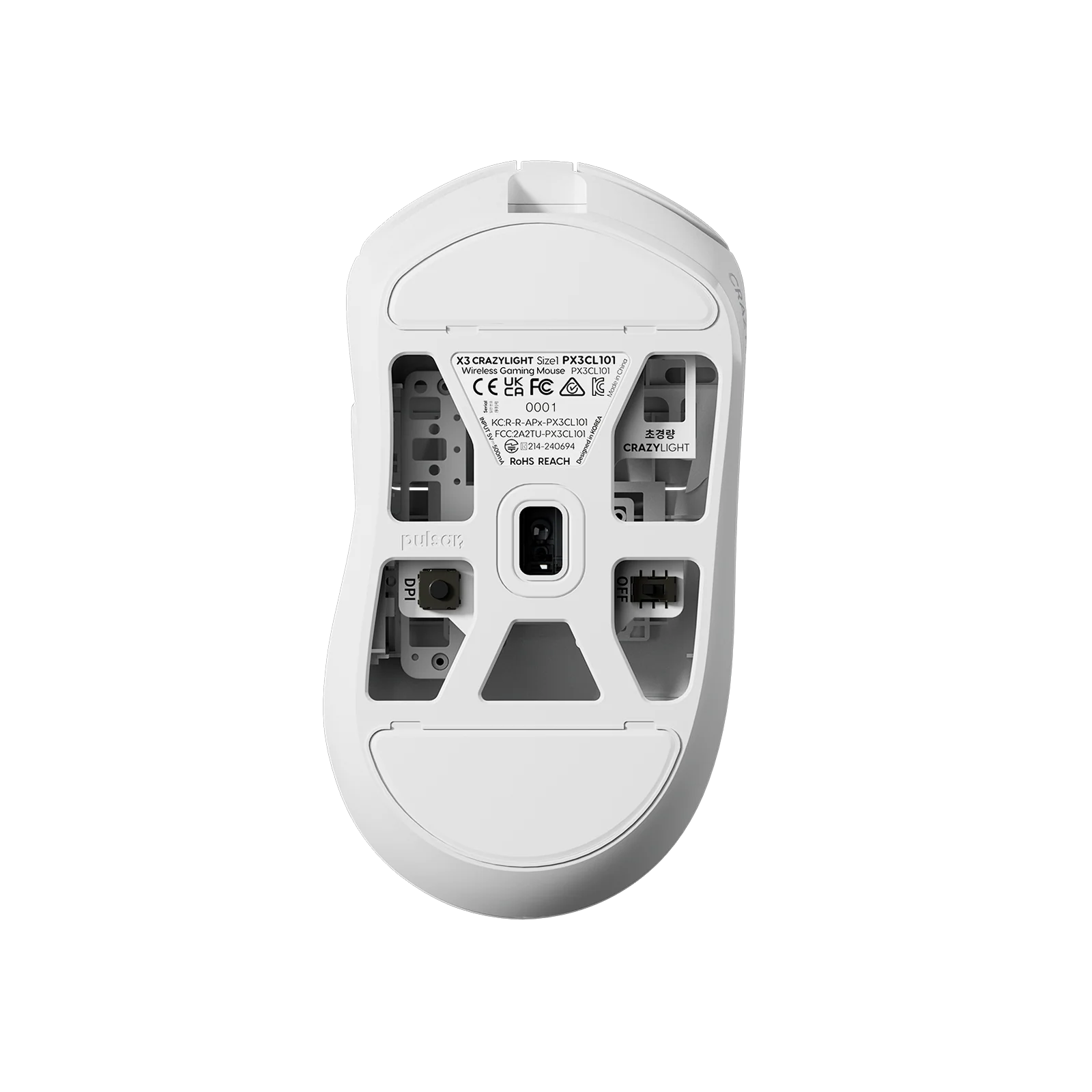 X3 LHD CrazyLight Mini Gaming Mouse - Image 6