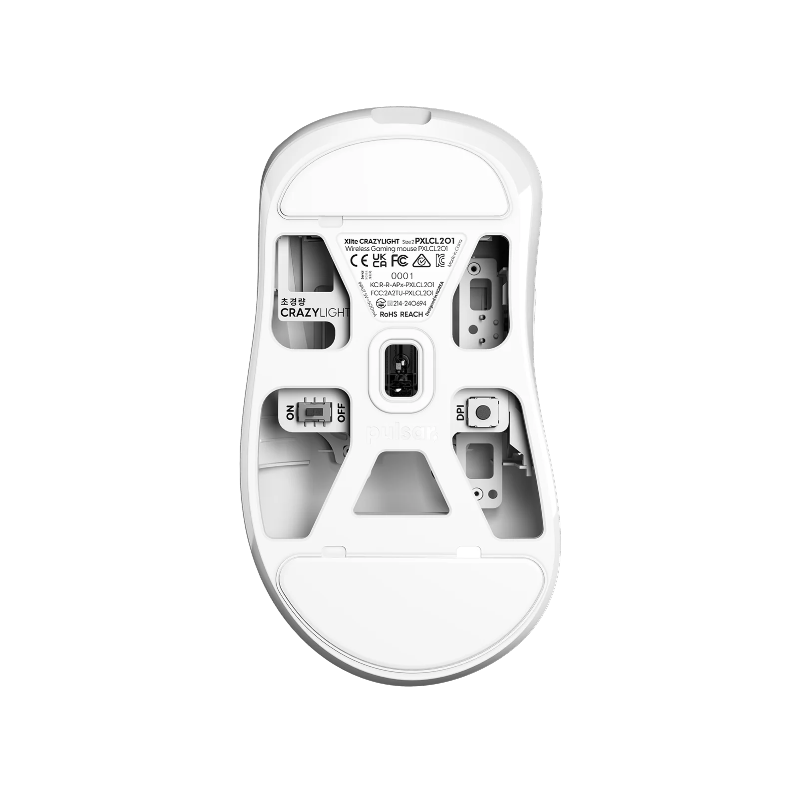 Xlite CrazyLight Medium Gaming Mouse - Image 6